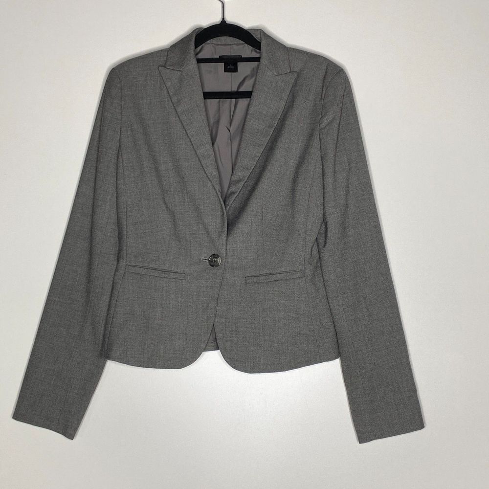 Ann Taylor Gray Women's Blazer